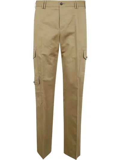 Pt01 Cotton Straight-leg Trousers