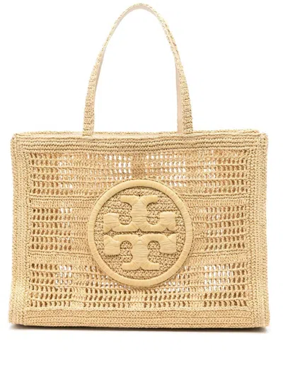 Tory Burch Ella Hand-crocheted Large Tote By