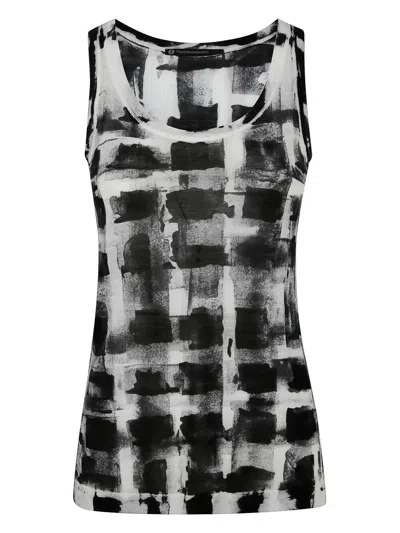 Pierantoniogaspari Printed Jersey Top By
