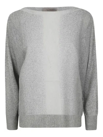 D-exterior D. Exterior Funded Lux Long Sleeves Oversized T-shirt By D. Exterior