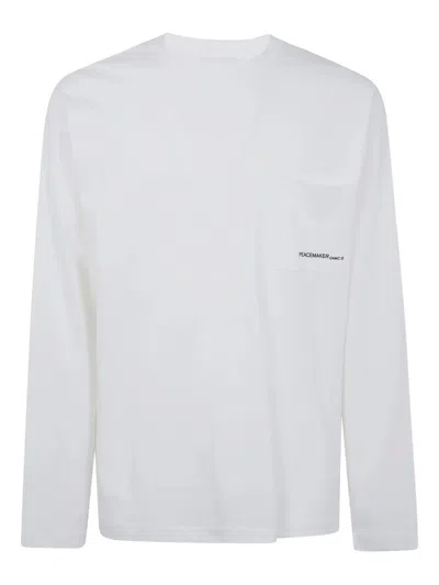 Oamc Peacemaker Peacemaker Lighter Long Sleeves Pocket Tee By Oamc