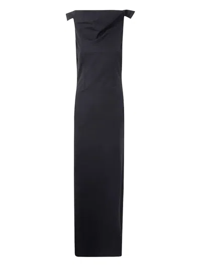 Jean Paul Gaultier Long Backless Dress With Belt On The Back By Jean P