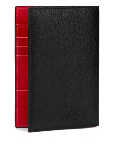 Christian Louboutin Fuky Passport Holder In Black