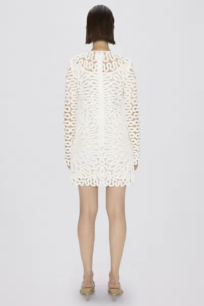 Simkhai Mccall Cage Crochet Mini Dress