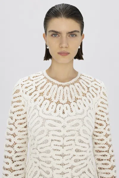Simkhai Mccall Cage Crochet Mini Dress
