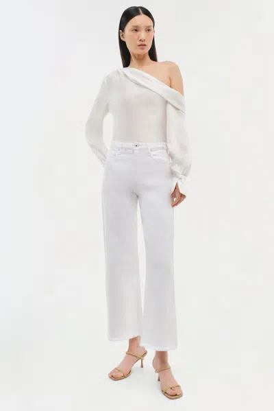 Simkhai Women's Signature Alice Top In White In White