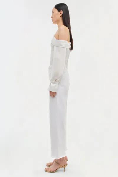 Simkhai Women's Signature Alice Top In White In White