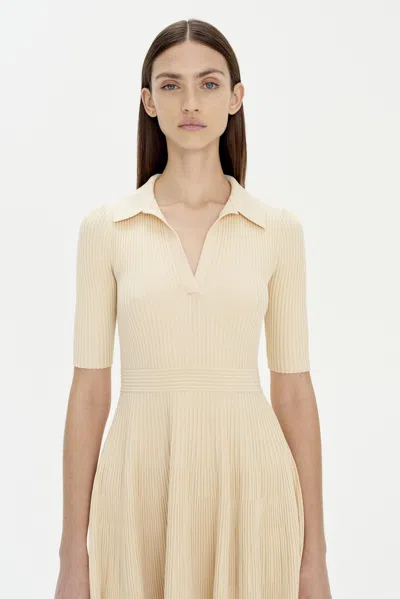 Simkhai Women's Signature Patricia Dress In Almond