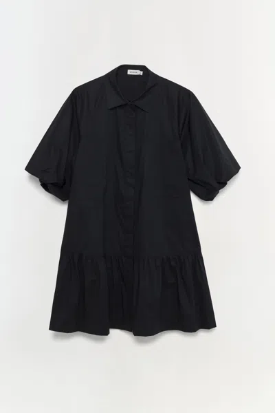 Simkhai Women's Short Sleeve Crissy Dress In Black