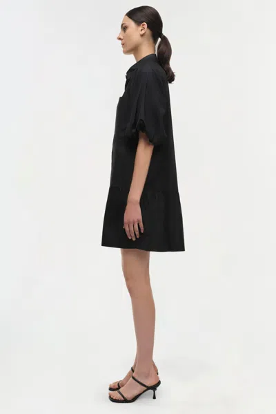 Simkhai Women's Short Sleeve Crissy Dress In Black