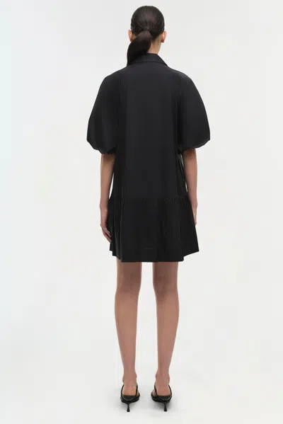 Simkhai Women's Short Sleeve Crissy Dress In Black