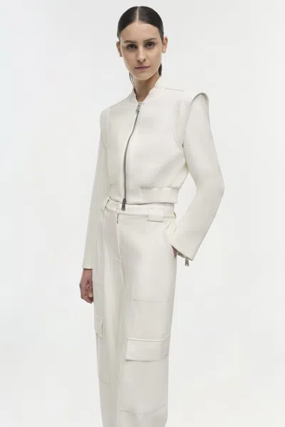 Simkhai Women's Doreen Jacket In Ivory In White