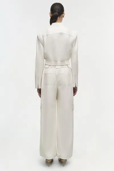 Simkhai Women's Doreen Jacket In Ivory In White