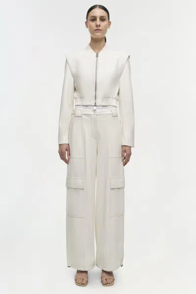 Simkhai Women's Doreen Jacket In Ivory In White