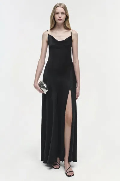 Simkhai Women's Signature Finley Gown In Black In Blue