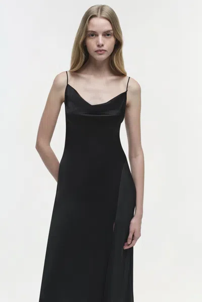 Simkhai Women's Signature Finley Gown In Black In Blue