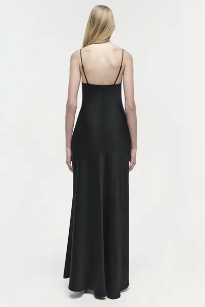 Simkhai Women's Signature Finley Gown In Black In Blue