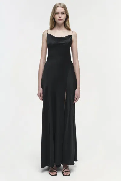 Simkhai Women's Signature Finley Gown In Black In Blue