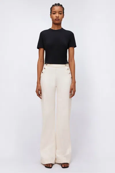 Simkhai Women's Crewneck T-shirt In Black In Black