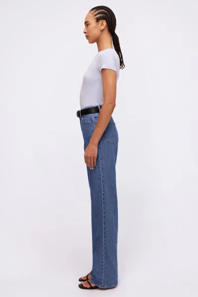 Simkhai Women's Soft T-shirt In Blue Haze In Brown