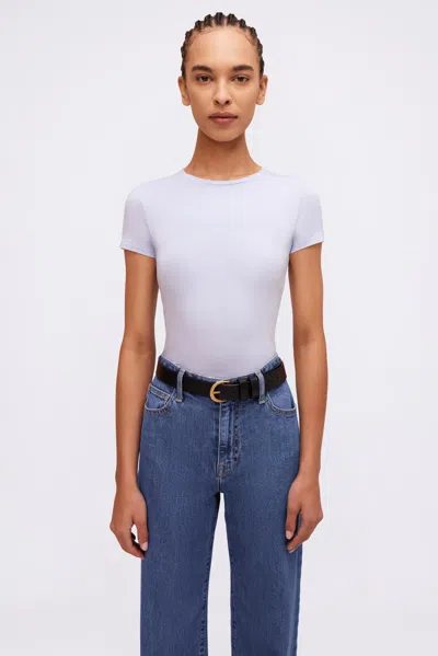 Simkhai Women's Soft T-shirt In Blue Haze In Brown