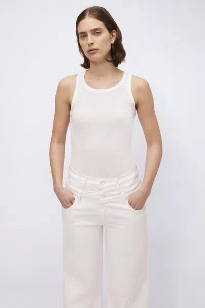 Simkhai Women's Scoop-neck Tank Top In White In White