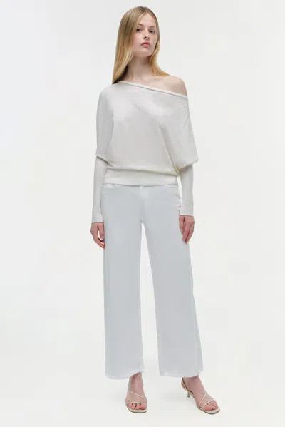 Simkhai Women's Lavina Sweater In Ivory In White