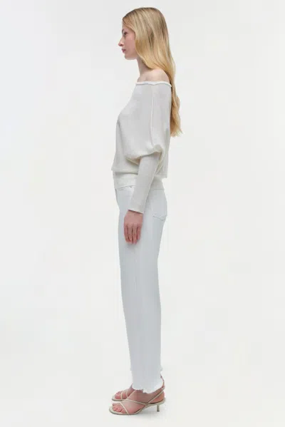 Simkhai Women's Lavina Sweater In Ivory In White