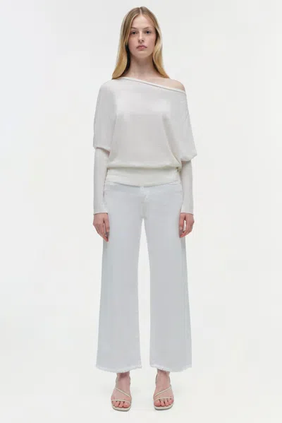 Simkhai Women's Lavina Sweater In Ivory In White