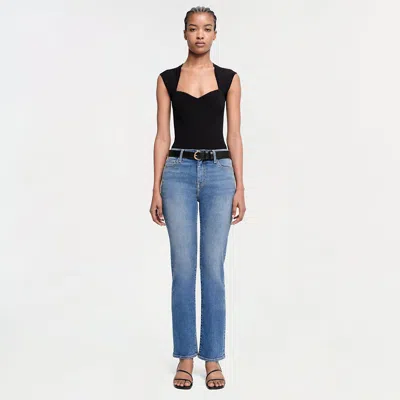 Simkhai Women's Knitted Barbara Bodysuit In Black