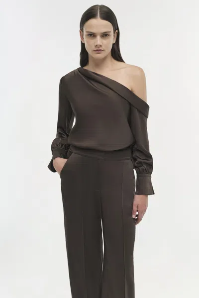 Simkhai Women's Alice Top In Chocolate In Brown