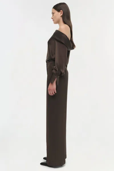 Simkhai Women's Alice Top In Chocolate In Brown