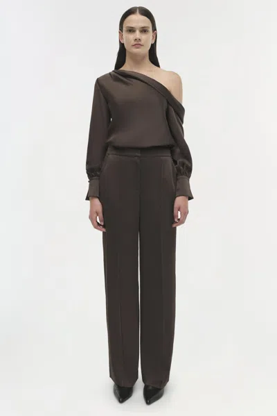 Simkhai Women's Alice Top In Chocolate In Brown