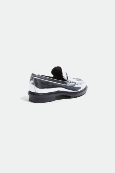 Simkhai Women's Harper Metallic Loafer In Silver