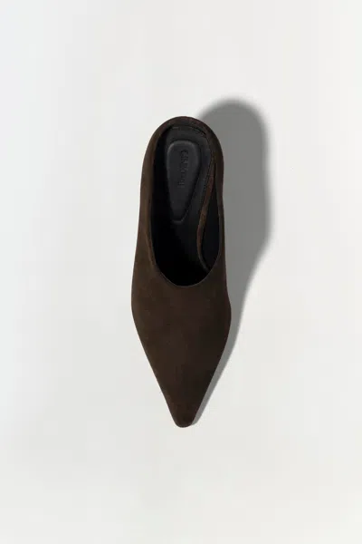 Simkhai Women's Shadow Suede Mule In Cacao