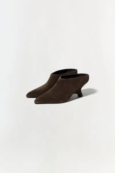 Simkhai Women's Shadow Suede Mule In Cacao