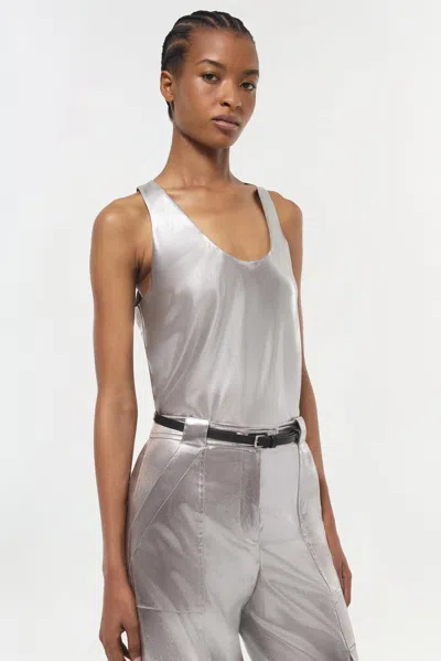 Simkhai Women's Kamari Tank Top In Silver