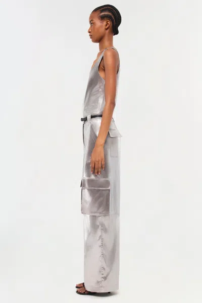 Simkhai Women's Kamari Tank Top In Silver