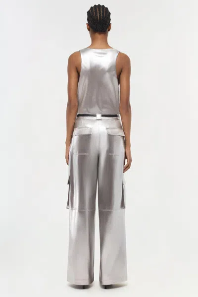Simkhai Women's Kamari Tank Top In Silver