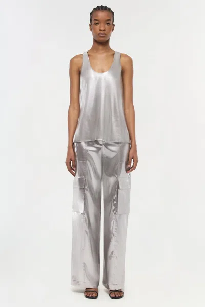 Simkhai Women's Kamari Tank Top In Silver