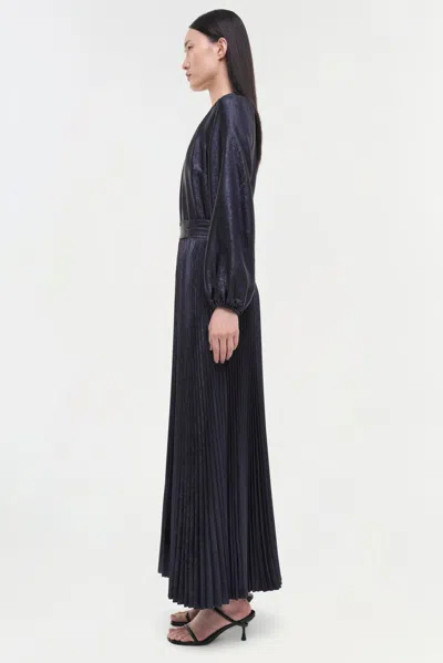Simkhai Women's Varenya Dress In Midnight