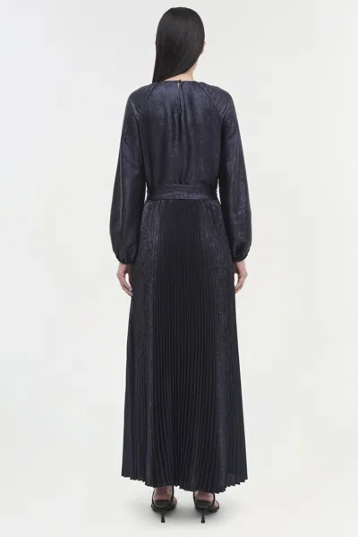 Simkhai Women's Varenya Dress In Midnight