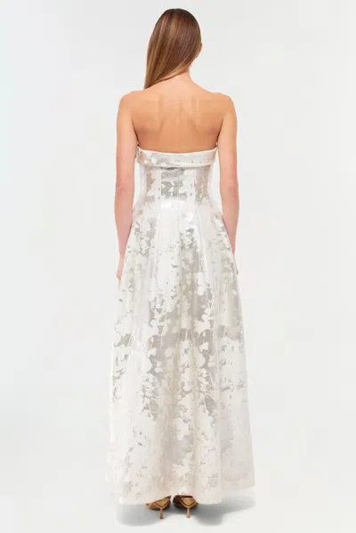 Simkhai Women's Octavia Gown In Silver In Silver
