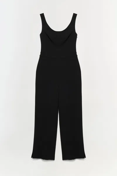 Simkhai Women's Rhodes Jumpsuit In Black In Black