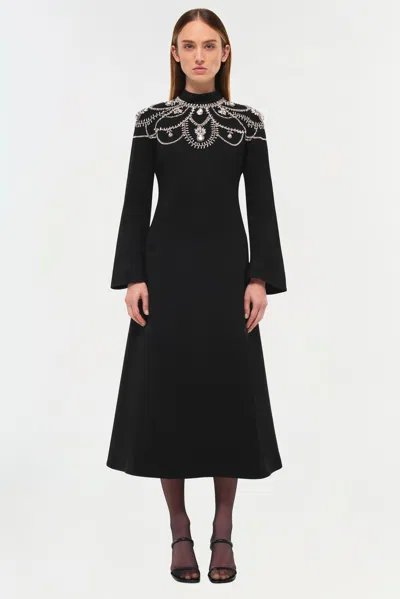Simkhai Long-sleeved Mid-length Dress