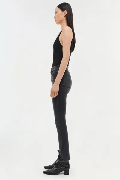 Simkhai River Straight Leg Denim Pants In Vintage Noir