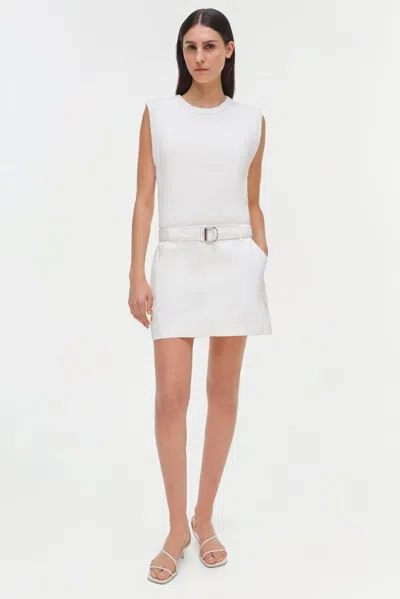 Simkhai Women's Knitted Sumner Dress In Ivory In Neutral