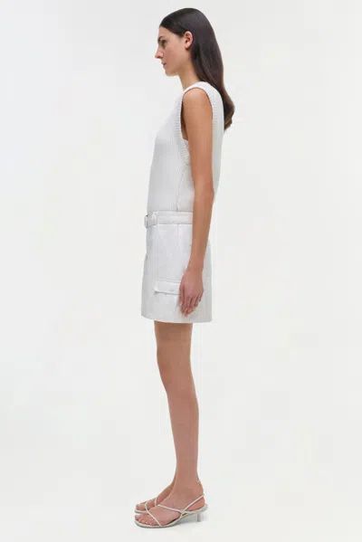Simkhai Women's Knitted Sumner Dress In Ivory In Neutral
