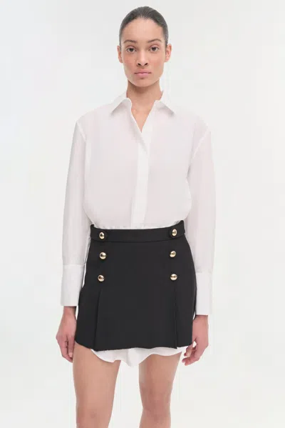 Simkhai Warren Long-sleeve Combo Shirtdress