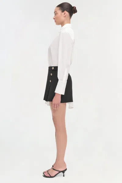 Simkhai Warren Long-sleeve Combo Shirtdress